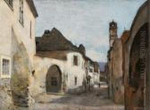 Gasse In Der Wachau by Konstantin Stoitzner