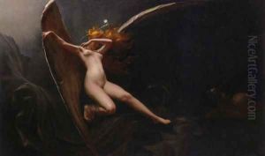 A Fairy Under Starry Skies by Luis Ricardo Falero