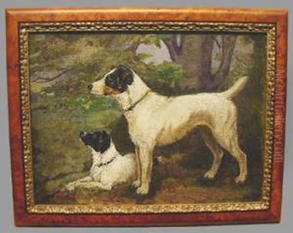 Portrait Of Two Terriers - view 1