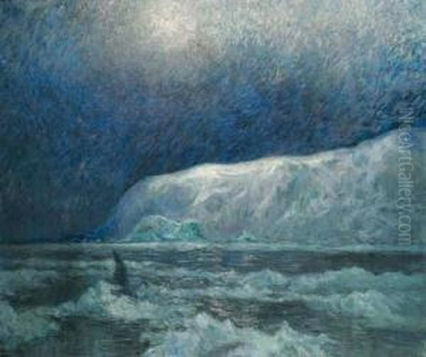 Night Effect In Daytime, Bowdoin Bay, Greenland - view 1
