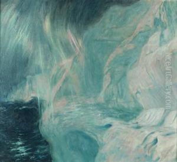 Aurora Australis, Great Ice Barrier - view 1