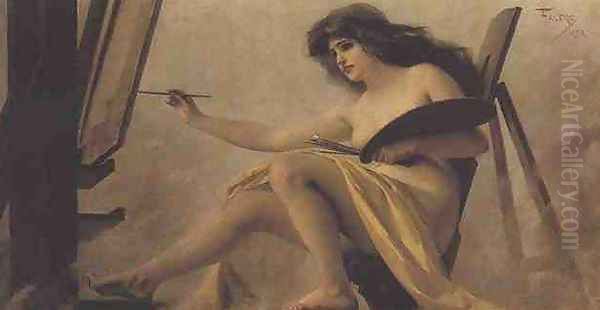 An Allegory of Painting - view 1