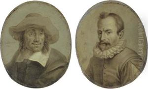 Eight Portraits, All Small Bust-length by Jan Stolker