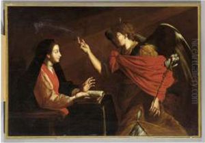 The Annunciation by Matthias Stomer