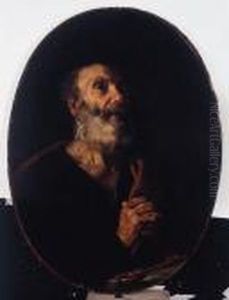 The Penitent Saint Peter by Matthias Stomer
