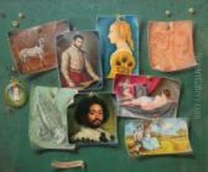 Tromp L'oeil Of The Old Masters by Marcus Stone