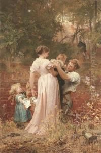 My Lady Is A Widow And Childless by Marcus Stone