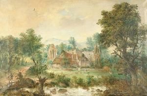 Vale Cruis Abbey, Nr Llangollen, N. Wales