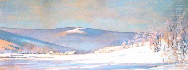 Winter Landscape of Bystra - view 1