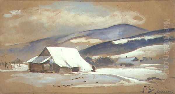 Winter in Bystra - view 1