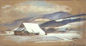 Winter in Bystra by Julian Falat