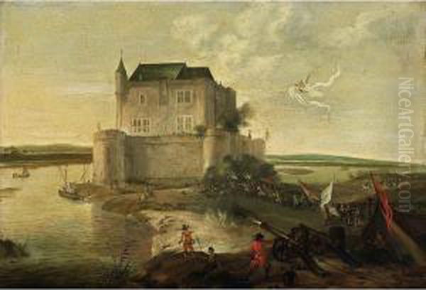 The Siege Of A Dutch(?) Fortified Castle - view 1