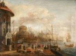 Vue De Port Mediterraneen
