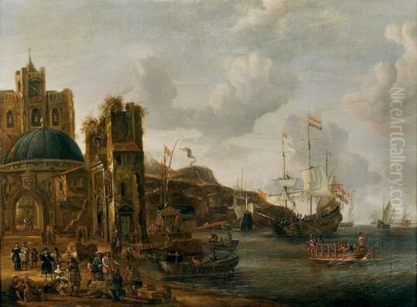 Scene De Port - view 1