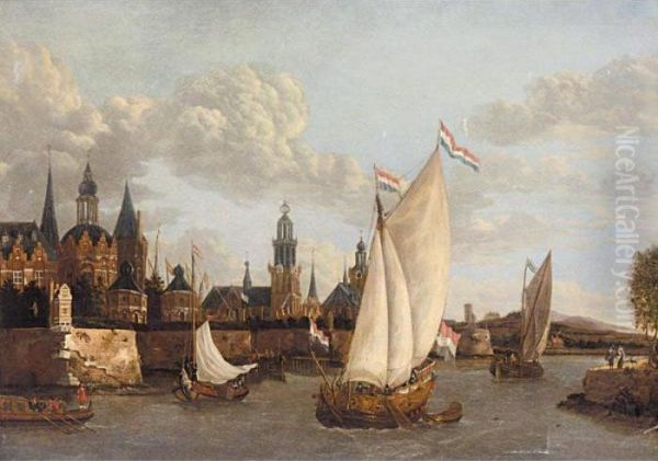A Capriccio View Of Haarlem - view 1