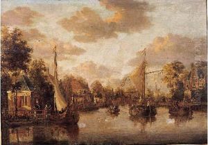Vue Presumee Des Canaux De Utrecht