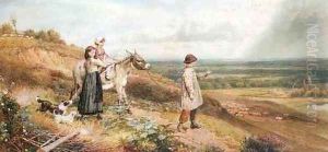 Donkey Ride by Myles Birket Foster