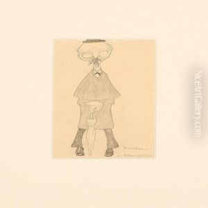 An Art Critic by Robert Storm Petersen