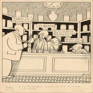 De Ungefarmaceuter Mener, At Vore Apotekere Er For Gamle by Robert Storm Petersen