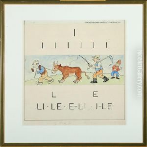 A Sketch To Ole Boles Abc by Robert Storm Petersen