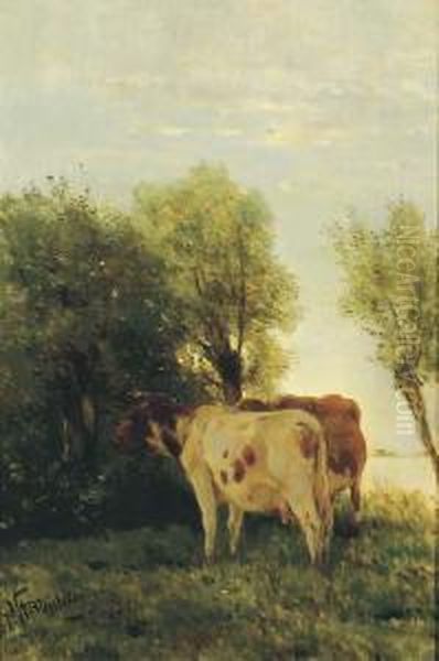 Cattle In A Landscape - view 1