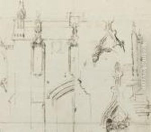 An Album Of Drawings Of Figurative And Architectural Subjects by Thomas Stothard