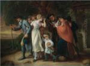 Leaving Home by Thomas Stothard