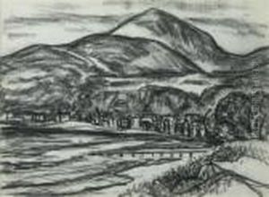 Village Nestling In The Pentland Hills