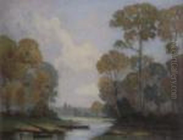 Fishing On The River - view 1