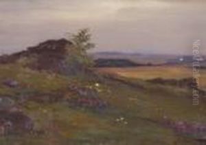 Weite Landschaft Mit
Felsblocken. by Josef Straka