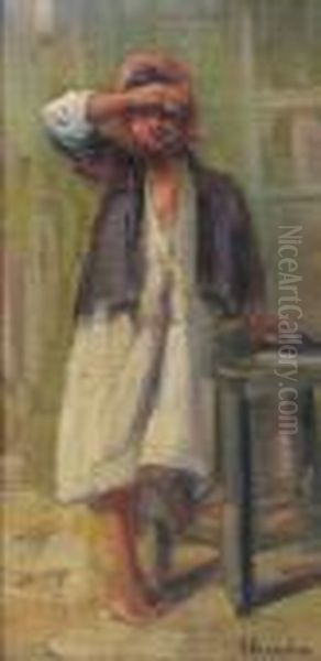 Peasant Girl - view 1