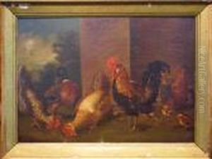 Fowl In A Barnyard