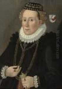 Bildnis Der Magdalena Muelich. 1593. Bildnis Der Magdalena Muelich. 1593.