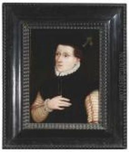 Portrait Of A Nuremberg Lady, Supposed To Be Clara Praun by Lorenz Strauch