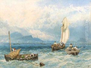 Arbroath Abbey by Myles Birket Foster