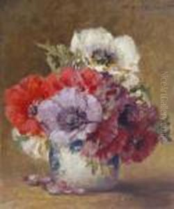 Blumenstilleben Mit Anemonen