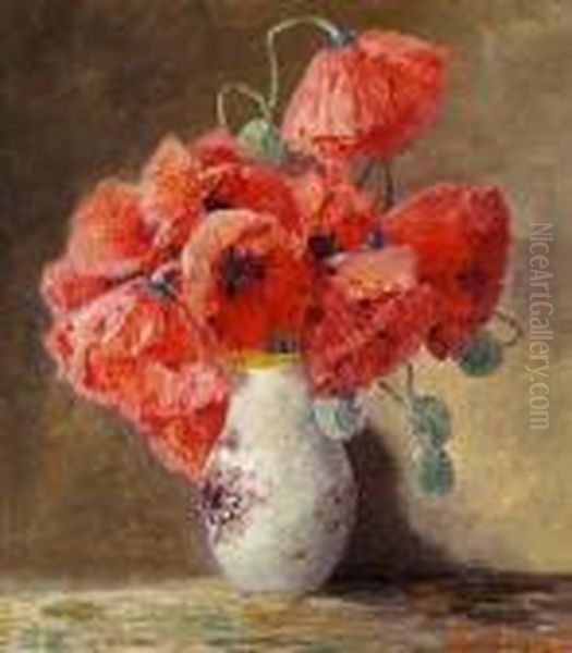Still Life Of Flowers In A Vase - view 1