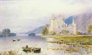 Kilchurn Castle by Myles Birket Foster