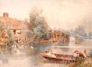 Messing About on the River by Myles Birket Foster