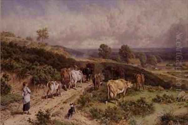 Milking Time The Young Drover - view 1