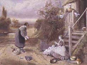 Playtime by Myles Birket Foster