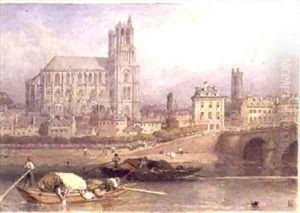 Nantes Cathedral from the River