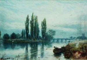 Evening by Myles Birket Foster