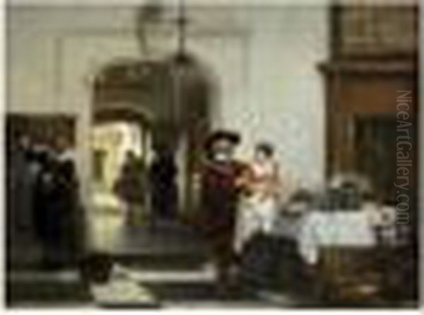 Mousquetaires Et Servante - view 1