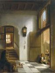 The Little Parrot by Johannes Anthonie Balthasar Stroebel
