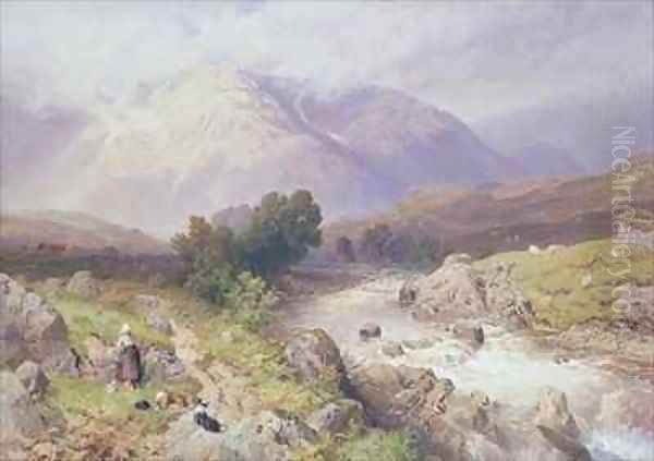 Highland Scene near Dalmally Argyll - view 1