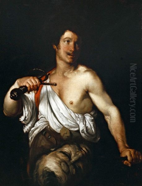 David With The Head Of Goliath - view 1