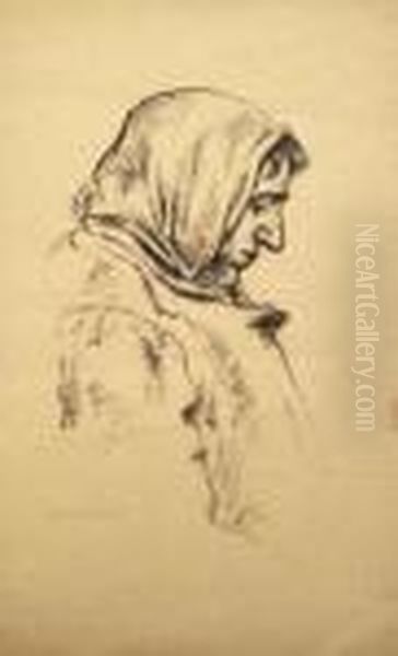 Woman In A Profile - view 1