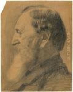 Portrait Eines Bartigen Mannes by Hermann Struck