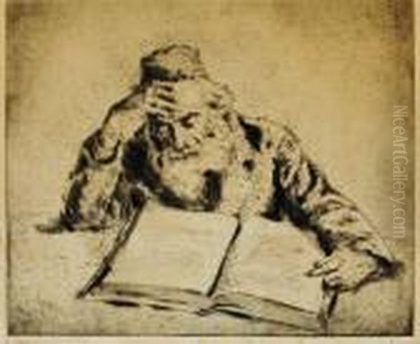 Rabbi Reading - view 1